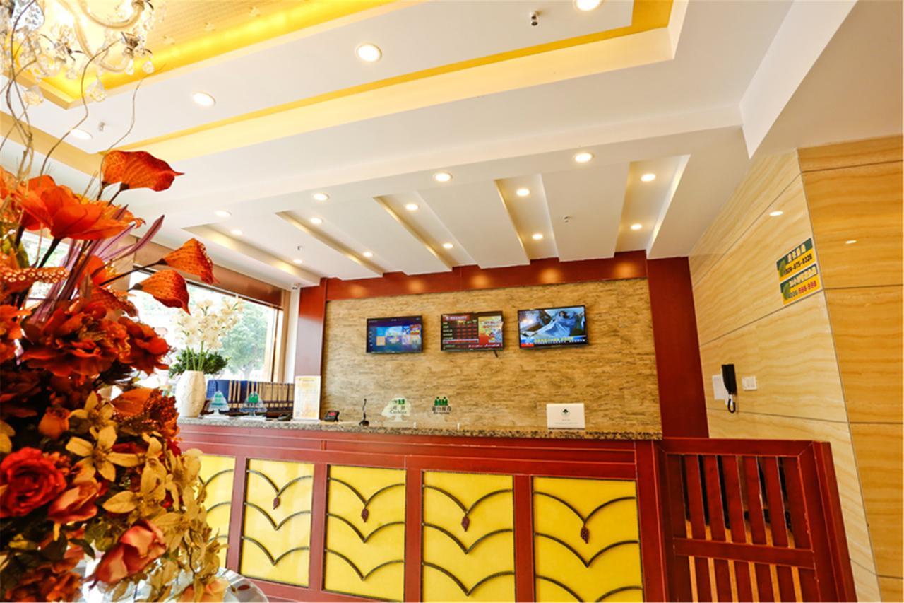 Greentree Inn Shandong Qingdao Jiaozhou Datong Mansion Express Hotel Экстерьер фото